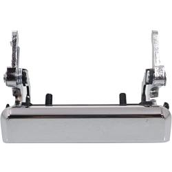 Tailgate Handle compatible with Ford F-150/F-250 92-96/Mazda Pickup 94-10 All Chrome Metal