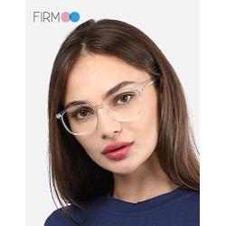 Firmoo Blue Light Blocking Reading Glasses Unisex, Square Computer Reading Glasses with Magnification