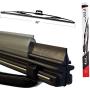 Kozak Chrome Mack CT713, GU713 Granite Metal Grille with Chrome Surround and MACK Logo PLUS 2x 22 Inch Windshield Wipers and 3x Kozak Face Masks Included