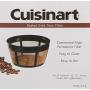 Cuisinart Gold Tone Coffee Filter