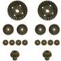 ZYCST 12T 24T 30T Motor Driving Gear Planet Gear Differential Gear Combo Set for WLtoys 12428 12423 1/12 RC Car Upgrade Parts (16 PCS) ZYCST 12T 24T 30T Motor Driving Gear Planet Gear Differential Gear Combo Set for WLtoys 12428 12423 1/12 RC Car Upgrade Parts (16 PCS)