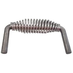 Island Outdoor, LLC 5-3/8'' Stainless Spring Handle with 1/2'' Steel Rod (6'' Wide, 3.5'' Tall) - Weld ON