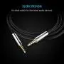 Anker 3.5mm Premium Auxiliary Audio Cable (4ft / 1.2m) AUX Cable for Headphones, iPods, iPhones, iPads, Home / Car Stereos and More (Black) Anker 3.5mm Premium Auxiliary Audio Cable (4ft / 1.2m) AUX Cable for Headphones, iPods, iPhones, iPads, Home / Car Stereos and More (Black)