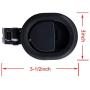 Universal Recliner Release Pull Handle, Oval Plastic Sofa Chair Replacement Parts Without Cable Fits 3mm