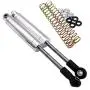 Bonarty 2pcs Alloy Shock Absorber for 1/10 RC Cars AXIAL SCX10 Wraith TRX4 Metal Upgraded Parts - Silver