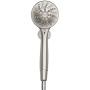 Moen 26100SRN Engage Magnetix 3.5-Inch Six-Function Handheld Showerhead with Magnetic Docking System, Brushed Nickel