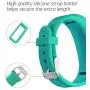 Mosstek Compatible with Garmin vivofit jr/vivofit jr 2 / Vivofit 3 Bands, Silicone Replacement Sport Strap for Kids Juniors Women Men Small Large (3 Packs)