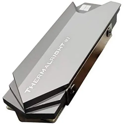 Thermalright M.2 Heatsink Cooler, NVMe M.2 2280 SSD Aluminum Heat Sinks with Silicone Thermal Pad Thermalright M.2 Heatsink Cooler, NVMe M.2 2280 SSD Aluminum Heat Sinks with Silicone Thermal Pad