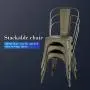 Metal Chair Dining Chair Set of 4 Patio Chair Home Kitchen Chair 18 Inch Seat Height Dinning Room Chair Stackable Metal Bar Chairs Indoor Outdoor Chairs Tolix Bar Side Chair Restaurant Dining Chair Metal Chair Dining Chair Set of 4 Patio Chair Home Kitchen Chair 18 Inch Seat Height Dinning Room Chair Stackable Metal Bar Chairs Indoor Outdoor Chairs Tolix Bar Side Chair Restaurant Dining Chair