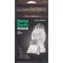 Fascinations Metal Earth ICONX 3D Metal Model Kits Game of Thrones Set of 6 - Red Keep - Silence - House Stark Sigil - Drogon - The Mountain - Iron Throne Fascinations Metal Earth ICONX 3D Metal Model Kits Game of Thrones Set of 6 - Red Keep - Silence - House Stark Sigil - Drogon - The Mountain - Iron Throne