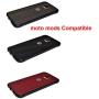 Moto Z4 Case Bumper,Compatible Moto Mods Dngn Luxury [Aluminum Metal Frame Cover] [4 Corner TPU Shockproof] for Motorola Moto Z4/z4 Play (Emerald-Green)