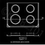 Kitchen Basics 101 Porcelain Drip Pan Set Replacement for Whirlpool W10288051 : 2 ea 6” 93169204b and 8'' 93169205b