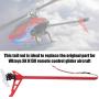 Drfeify Metal Tail Bar RC Accessories Compatible for WLtoys XK K130 Remote Control Helicopter Upgrade Parts