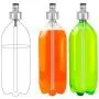 【2 PCS】MRbrew Stainless Carbonation Cap, Designed with Ball Lock Type 5/16'' Barb Counter Pressure Bottle Filling, with 4 Extra O-Rings, Fits Most Home Brew Soda & Beer Carbonation Systems 【2 PCS】MRbrew Stainless Carbonation Cap, Designed with Ball Lock Type 5/16'' Barb Counter Pressure Bottle Filling, with 4 Extra O-Rings, Fits Most Home Brew Soda & Beer Carbonation Systems