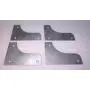 Humvee Door Gap Filler - 4 Pack - Hard OR Soft Doors - M998 HMMWV H1 Humvee Door Gap Filler - 4 Pack - Hard OR Soft Doors - M998 HMMWV H1
