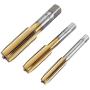 Muzerdo 86 Piece Tap and Die Set Bearing Steel Sae and Metric Tools, Titanium Coated with Metal Carrying Case