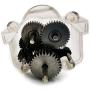 YU-NIYUT 1 Set Assembled Metal Gears with 370 Motor Speed Change Gear Box for WPL B1 B24 B16 B36 C24 1/16 4WD 6WD RC Car DIY Accessories