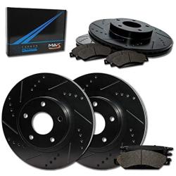 [Front + Rear] Rotors w/Metallic Pad Elite Brakes (Silverado 1500 Sierra 1500)