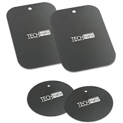 TechMatte MagGrip Metal Plate Replacement Kit for Magnetic Universal Car Mount TechMatte MagGrip Metal Plate Replacement Kit for Magnetic Universal Car Mount