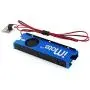 JEYI NVME NGFF M.2 SSD Heatsink Aluminum Alloy Sheet Thermal Conductivity Silicon Wafer Cooling Fan (Blue)