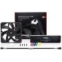 Noctua NF-A12x15 PWM chromax.Black.swap, Premium Quiet Slim Fan, 4-Pin (120x15mm, Black)