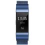 Yutior Metal Bands Compatible with Fitbit Charge 2, Stainless Steel Metal Magnetic Replacement Wristband Small & Large (5.5'' - 9.9'') for Women Men, Silver, Champagne, Rose Gold, Black, Colorful