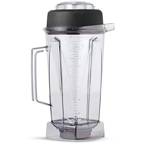 Vitamix 756 64 oz Commercial NSF Container with Ice Blade and Lid, 64oz, Black