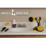 Drill Brush Attachment - Bathroom Surfaces Tub, Shower, Tile and Grout All Purpose Power Scrubber Cleaning Kit –Grout Drill Brush Set – Drill Brushes by Drill Brush Power Scrubber by Useful Products