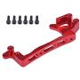 Dilwe RC Servo Mount, Metal CNC Steering Servo Mount Upgrade Parts for Axial SCX10 II 1/10 90046 90047 RC Crawler
