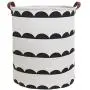 HIYAGON Large Sized Canvas Storage Baskets with Handle,Collapsible & Convenient Home Organizer Containers for Kids Toys,Baby Clothing(semi-Circle) HIYAGON Large Sized Canvas Storage Baskets with Handle,Collapsible & Convenient Home Organizer Containers for Kids Toys,Baby Clothing(semi-Circle)