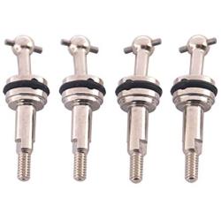 4Pack ShareGoo Metal CVD Universal Drive Joint Shaft Transmission for WLtoys 1/28 K969 K979 K989 K999 P929 P939 RC 4WD Short Course Drift Car Upgrade Parts