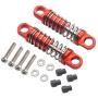 2Pcs ShareGoo Metal Shock Absorber Damper K989-43 for WLtoys 1/28 K969 K979 K989 K999 P929 On-Road Monster Truck Car Upgraded Parts (Red)