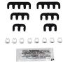 A-Team Performance Silicone Spark Plug Wires Set Compatible with GMC Chevy Chevrolet Car Vortec LS LS1 LS2 LS3 LS6 LS7 4.8L 5.3L 5.7L 6.0L 6.2L 7.0L 1999-2014 Black 8.0mm