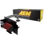 AEM 21-8311DC Brute Force Intake System with Gun Metal Tube and Red Dry Filter for Jeep Wrangler TJ 1997 - 2006 4.0 L6, Charcoal