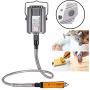 VOTOER 1/4HP Rotary Tool Flex Shaft Hanging Grinder Carver Electric Multi-function Metalworking Tools Repair Kit, Foot Pedal Control, 780W Strong Power, Metal Flexible Shaft, 23000 RPM