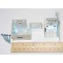 HomeAmore Blind Brackets for 1'' X 1 1/2'' Headrail (1 Pair with 4 Screws) Ivory