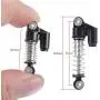 Que-T 4pcs Metal Shock Absorber Damper for 1: 24 Axial SCX24 AXI90081 RC Crawler Car Upgrade Parts