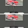 D-Line TV Cable Raceway On-Wall Cord Cover Black | 39 Inch Large Channel to Hide and Conceal Cords, Cables, or Wires | Cable Management | 2” (W) x 1” (H)