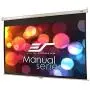 Elite Screens Manual Series, 71-INCH 1:1, Pull Down Manual Projector Screen with AUTO Lock, Movie Home Theater 8K / 4K Ultra HD 3D Ready, 2-Year Warranty, M71XWS1