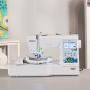 Brother PE535 Embroidery Machine, 80 Built-in Designs, 4'' x 4'' Hoop Area, Large 3.2'' LCD Touchscreen, USB Port, 9 Font Styles