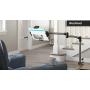 LEVO Deluxe Table Clamp for All Best Tablet PCs, iPads, iPad Mini, New iPad Pro, Galaxy, Nexus, Xoom, Surface Pro, Miix, Nook, Fire, and Other Tablets and e Readers Gunmetal Color - G2
