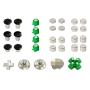 Mcbazel 31 in 1 Metal Magnetic Alloy Analog Custom Tuning ABXY Thumbstick Set with Tools for PS4 Dualshock 4 Controller