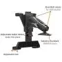 iBOLT TabDock Bizmount AMPs - Heavy Duty Drill Base Mount for All 7'' - 10'' Tablets ( iPad , Samsung Tab ) for Cars, Desks, Countertops: Great for Commercial Vehicles, Trucks, Schools, and Businesses