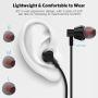 USB C Headphones, USB Type C Earphone Stereo in-Ear Earbuds Hi-Fi Digital DAC Bass Noise Cancelling Headsets w/h Mic & Remote Control for Samsung Galaxy S20+ Ultra Google Pixel iPad Pro 2018 OnePlus