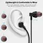 USB C Headphones, USB Type C Earphone Stereo in-Ear Earbuds Hi-Fi Digital DAC Bass Noise Cancelling Headsets w/h Mic & Remote Control for Samsung Galaxy S20+ Ultra Google Pixel iPad Pro 2018 OnePlus
