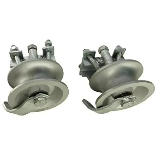 Rear Pipe Track Wheel for Chain Link Sliding Gates by Sure Fit Hardware Rear Pipe Track Wheel for Chain Link Sliding Gates by Sure Fit Hardware