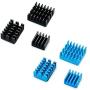 Raspberry Pi 4b Heatsink, Raspberry Pi Heatsink Aluminum Heatsink with Thermal Conductive Adhesive Tape for Raspberry Pi 4 Model B