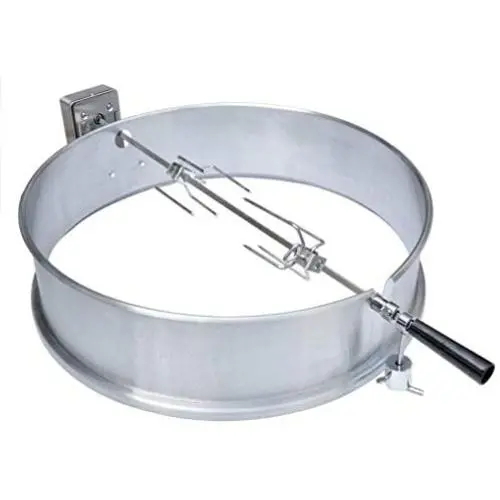 onlyfire Universal Stainless Steel Charcoal Kettle Rotisserie Ring Kit for Weber 2290 and Other Models onlyfire Universal Stainless Steel Charcoal Kettle Rotisserie Ring Kit for Weber 2290 and Other Models
