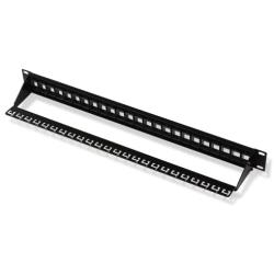 Cable Matters Rack or Wall Mount 24-Port Keystone Patch Panel (Blank Patch Panel for Keystone Jacks)