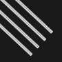 Favordrory 4 Pieces 304 Stainless Steel 6mm x 356mm Model Straight Metal Round Shaft Rods, Lathe Bar Stock for Toy Car Helicopter Airplane
